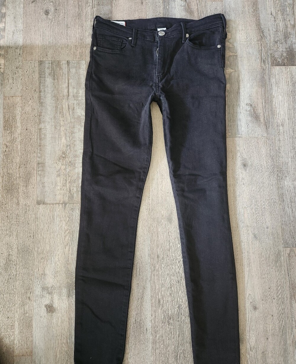Womens True Religion Halle Black Jeans 28